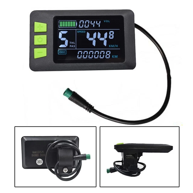Affichage LCD À Vélo Électrique 24V, 36V, 48V, 60V Universel, Multifonction, Étanche, Modèle 2024 Du 41,33 € | DHgate