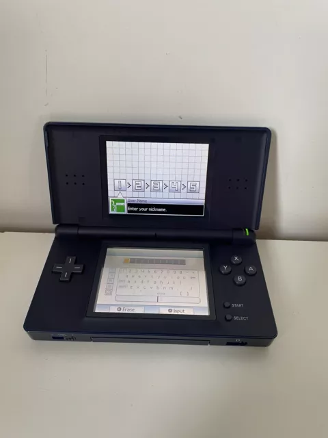 Nintendo DSi XL Console Grey/Charcoal With big case