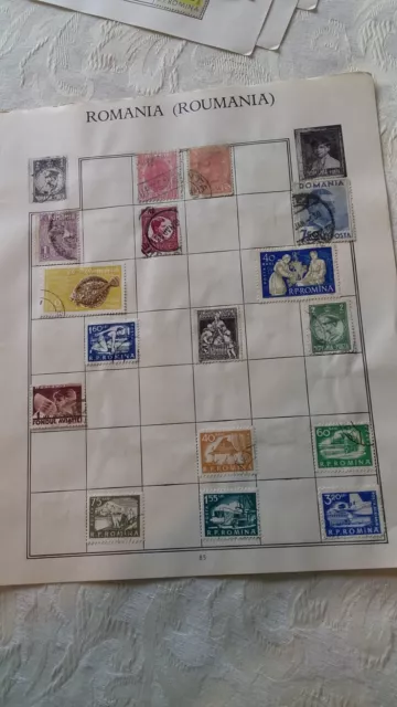 Old  Romania Stamps