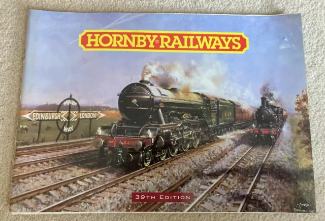 Hornby OO gauge catalogue 1993 39th edition with price list-very good condition