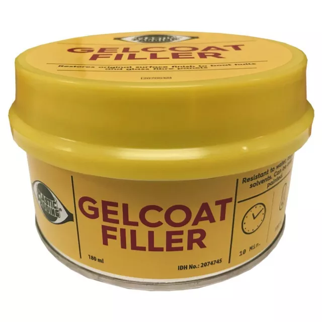 Gelcoat Filler, for Fibreglass boat Repairs,Hole,Yacht,Dinghy,Jetski, Ponds