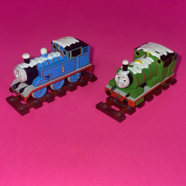Hallmark Keepsake Christmas Ornament Percy & Thomas The Tank Engine 2007 Gullane