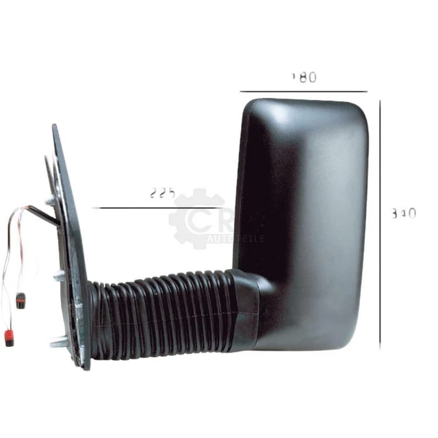 9248977 ALKAR Rétroviseur Extérieur Droit, électrique