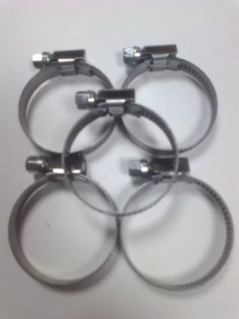 12-20mm Pack 5 Stainless Steel band Hose Clamps /Jubilee clips              b249