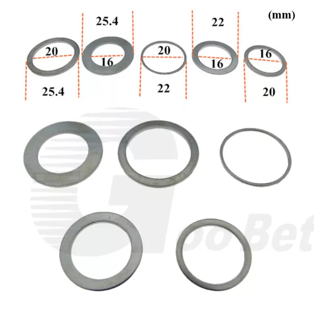 Reduzierring Reduzierstück Distanzring für Kreissägeblatt Trennscheibe Kreissäge