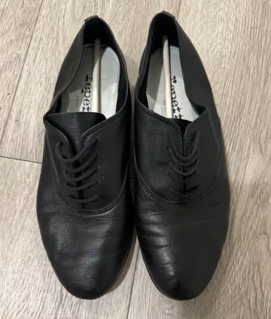 Repetto Black Zizi Oxfords