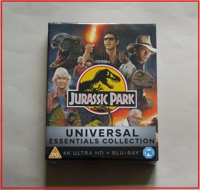 JURASSIC PARK 30TH Anniv Collector's Ed - Uk 4K Ultra Hd + Blu-Ray ...