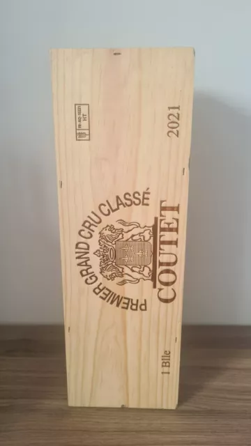 Château Coutet 2021 - 1° Cru Classé de Sauternes Caisse Bois Unitaire