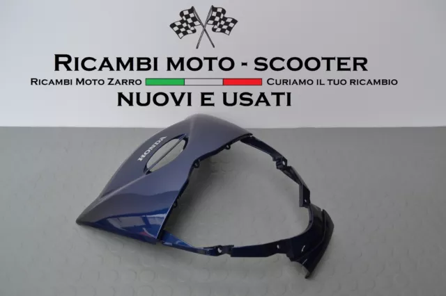 Carena anteriore scudo nasello scudetto originale Honda per Sh 125 150 Blu 2005