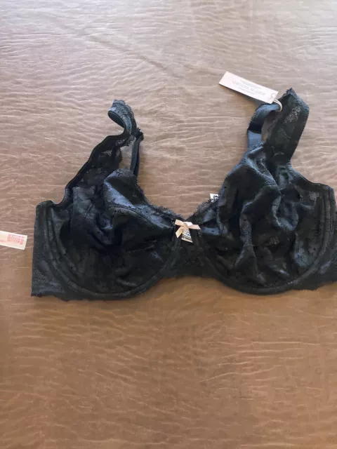 Body by Victoria Victorias Secret Unlined Demi Bra Black 36DDD