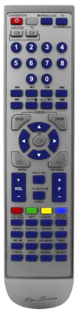 RM Series Remote Control fits SAMSUNG DVDHR735/CHN DVDHR735/EUR DVDHR735/HAC