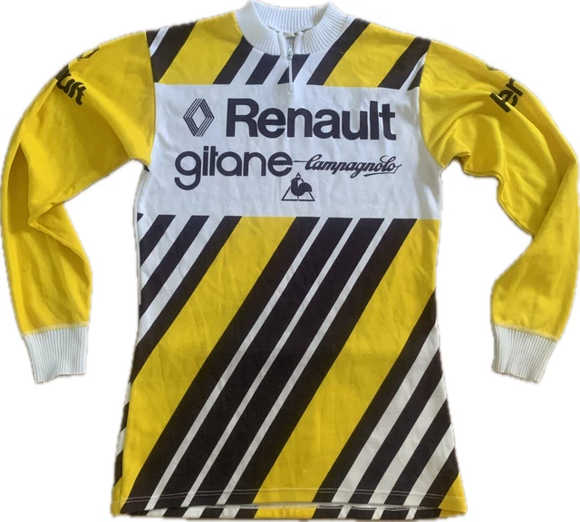 Maillot Vintage Cyclisme Renault Elf Gitane 1981-82 - Bernard Hinault Tour France