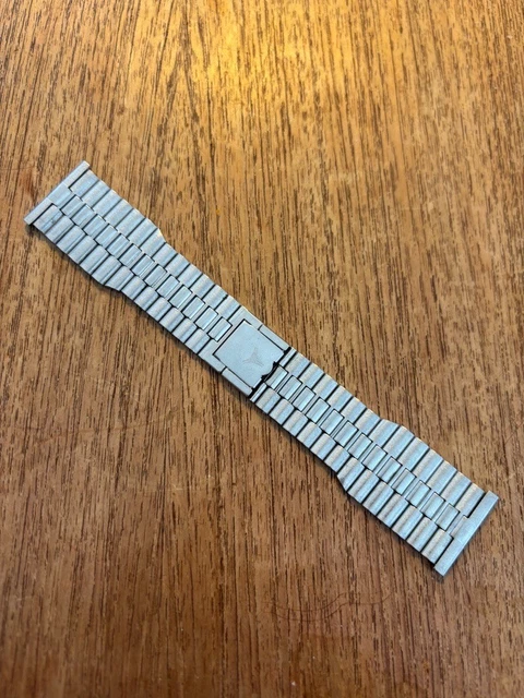 NEW OLD STOCK NSA stainless steel strap for heuer monaco