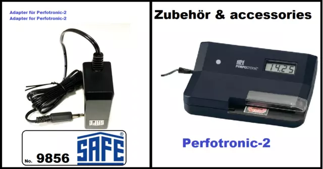 Perfotronic-Zähnungsmessgerät SAFE-9850 Voll-Elektronisches Testeur + Adaptateur 3