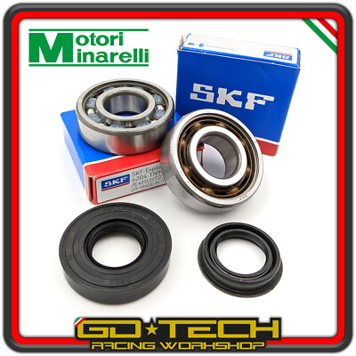 Derbi KIT CUSCINETTI SKF PARAOLI BANCO PIAGGIO GILERA 50 2T REVISIONE MOTORE SCOOTER 