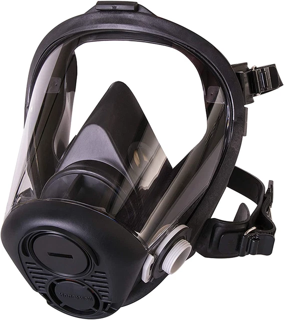 Honeywell Large RU6500 Series Full Face Silicone Air Purifying Respirator with 5