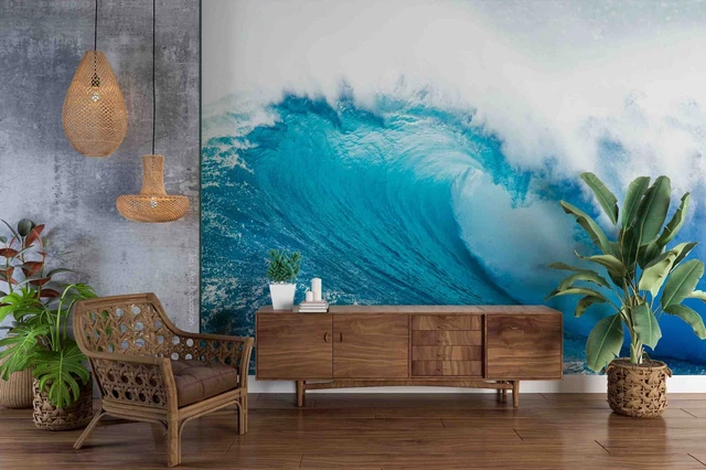 3D Blue Ink WC50 Wall Murals
