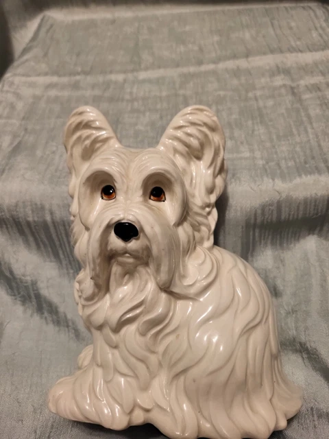 Napcoware West Highland Ceramic West Highland Terrier Dog Figurine.