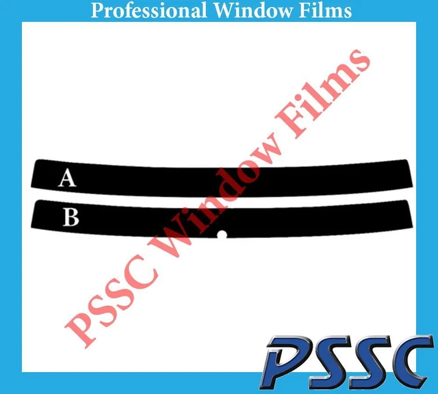 PSSC Sun Strip Car Auto Window Tint Film for VW T6 2016-2017 20% Dark