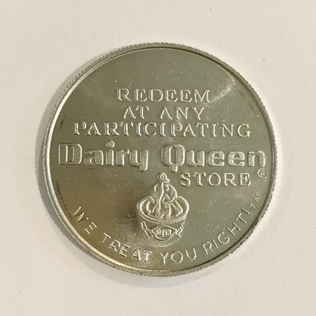 DAIRY QUEEN Token/Coin - Free Sundae or 40 Cent off