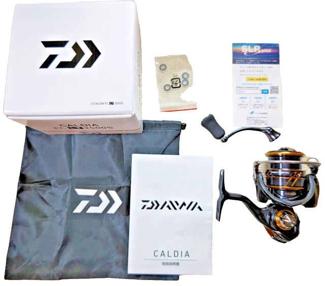 DAIWA 25 CALDIA FC LT2500S Spinning Reel Used Excellent