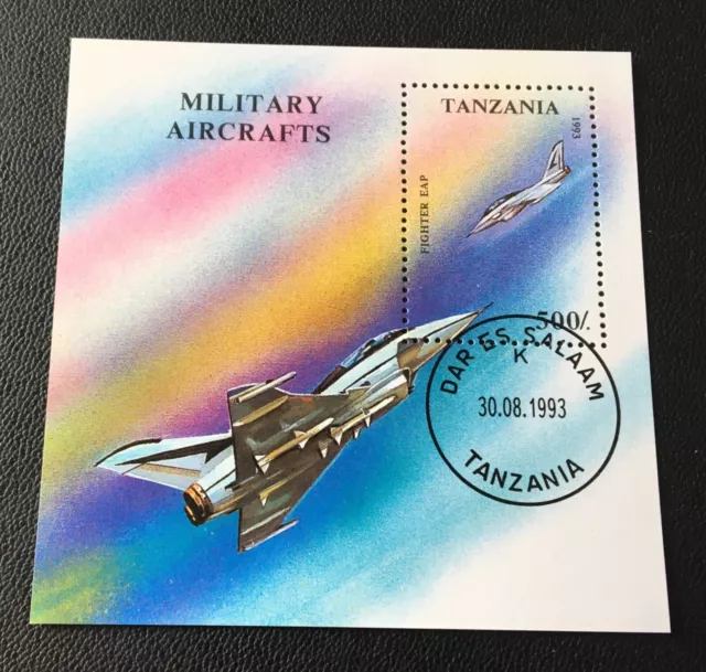 Tanzania 1993 - cancelled block Military Aircraft