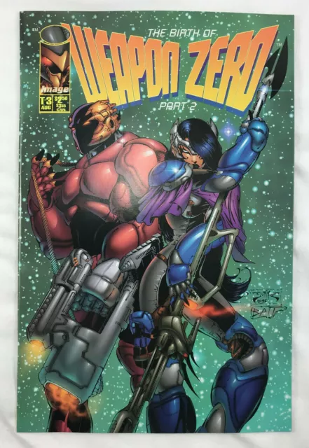 Birth of Weapon Zero #T-3 Image Comic 1995 1st Print Top Cow Simonson Benitez