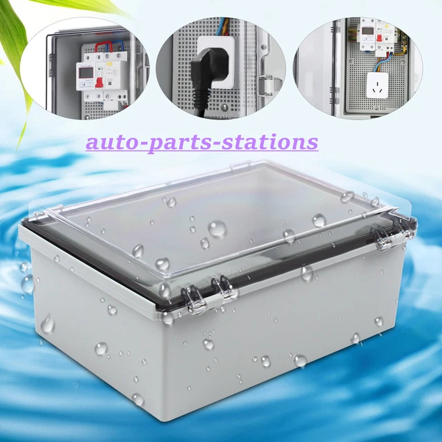 Electrical Enclosure Wall Mount Junction Box Waterproof Stainless 35*25*15cm
