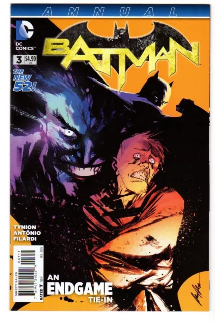 Batman Annual #3 Cover A End game Tie-In New 52 DC Comics 1st Print 2015 NM