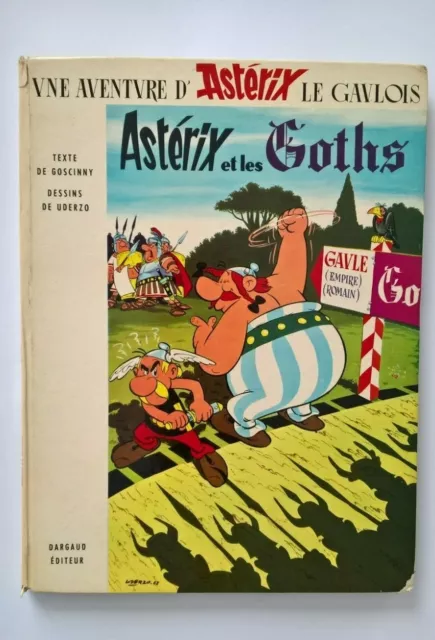 Asterix französische 2. Auflage 1970 - "ASTERIX ET LES GOTHS" Hardcover