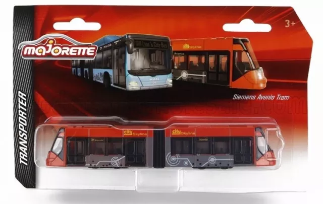 Majorette Transporter Pack Bus et Tram 