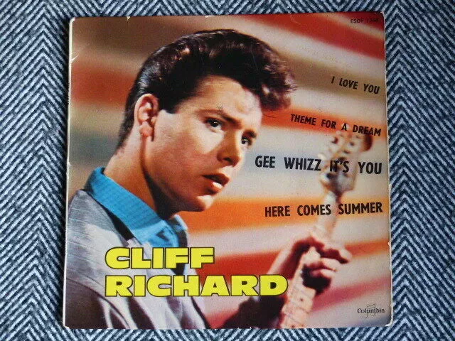 CLIFF RICHARD and The SHADOWS - Gee whizz it's you - 7" / 45T EP