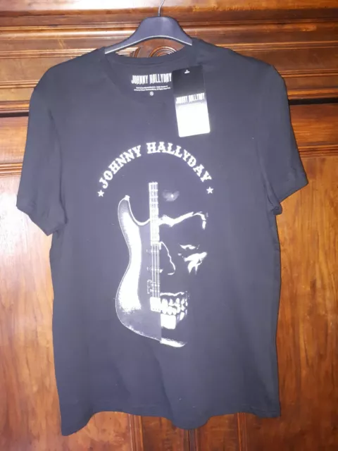 tee shirt johnny hallyday neuf, jamais porté, avec étiquette taille XL
