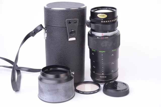 Objectif Olympus, Zuiko Auto - Macro f/4.5-135mm. #111269. Avec tube d'extension