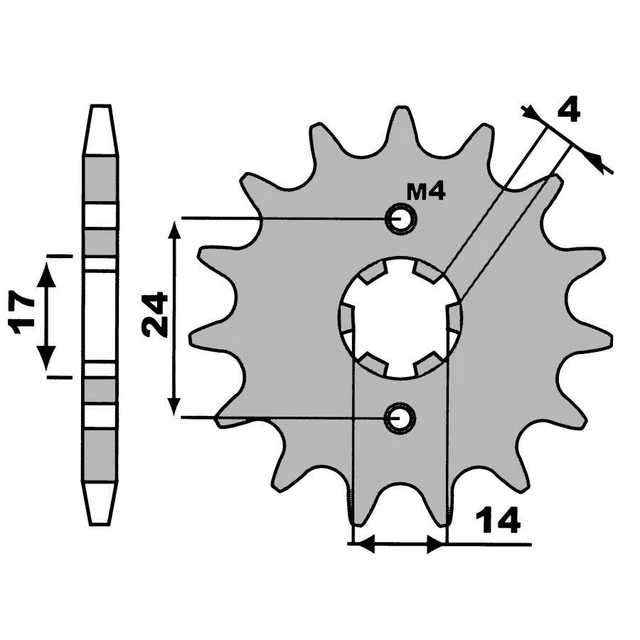 Connex E-bike Sprocket Bosch Ii Z15 - 15 Teeth - Culture Vélo
