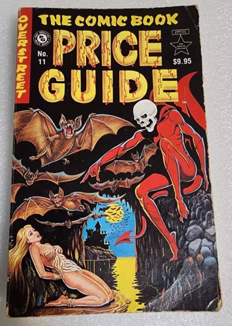 Overstreet Comic Book Price Guide #11 L.B. Cole cover EC Paperback 1981