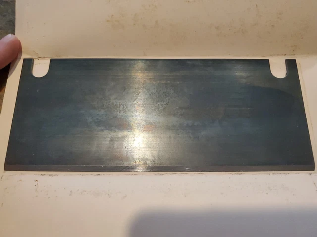 Floor Stripper Blade, No. 40 One 7" x 3" Cutting Edge Floor Stripper Blade, No. 40 One 7" x 3" Cutting Edge
