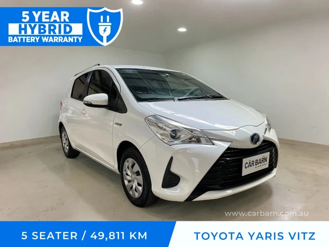 2018 Toyota Yaris Vitz 1.5L Hybrid 49,811 KM, 5-Year Hybrid Battery Warranty!
