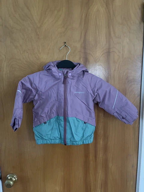 Patagonia Snow Pile Jacket Purple Teal Size 2T