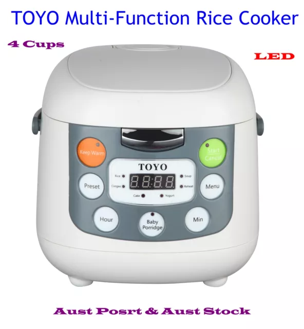 TOYO Commercial Big Rice Cooker 30 cups/5.6L (Non-Stick Inner Pot)  CFXB130-58