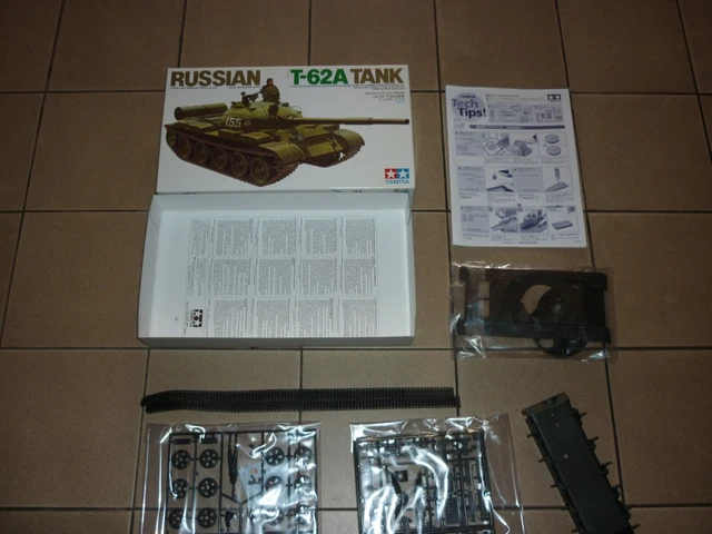 Maquette Militaire Russe Tank T-62A Tamiya