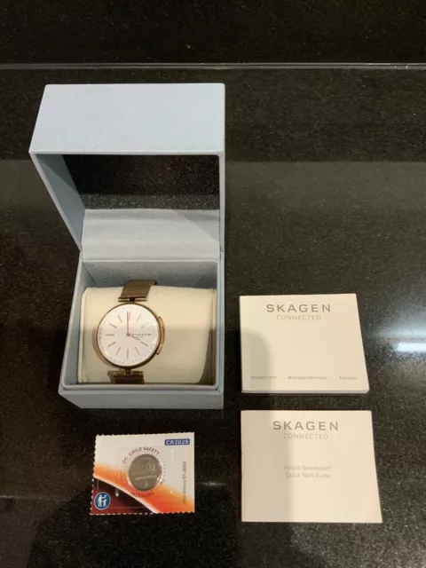 Skagen hybrid rose gold cheap