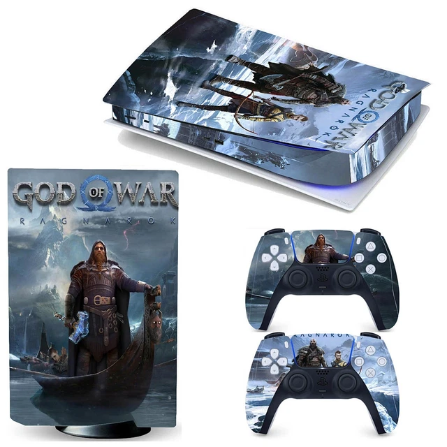 GOD OF WAR Ragnarok New Vinyl Skin For PlayStation 5 Disk Edition £20.