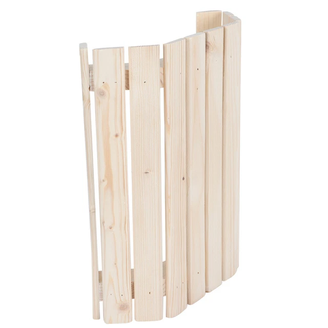 Lume In Legno Avorio E Fglia Oro 1 Luce E Paralume In Plisse Bianco - Foto 11