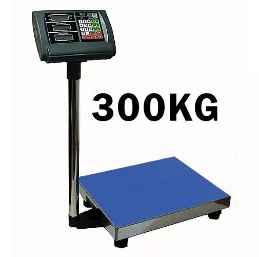 300 kg 50 g Digital Waage Paketwaage Ladenwaage Plattformwaage 40 x 50 cm #1175