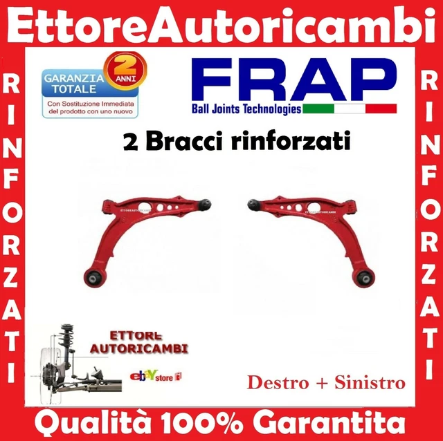 Kit Bracci Oscillanti Anteriori Rinforzati Per Fiat Idea, Lancia Musa E Ypsilon - Coppia Completa DX/SX - Foto 10