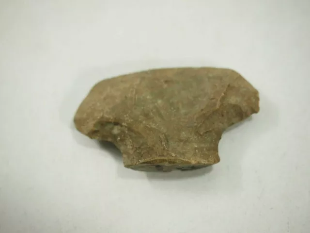 Archaic-Paleo flint blunt head Scraper Arrow head artifact Missouri NAA-289