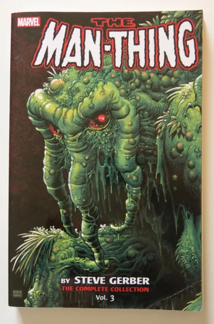 The Man-Thing The Complete Collection Vol. 3 S&D Marvel Graphic Novel Comic Book