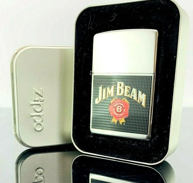 ZIPPO® JIM BEAM WHISKEY - BRASS - 1995 -GEZÜNDET | Kaufen auf ZIPPO® JIM BEAM WHISKEY - BRASS - 1995 -GEZÜNDET | Kaufen auf