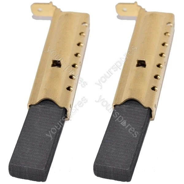 Vhbw 2x Spazzola Carbone Compatibile Con Beko WML15060JLS, WML15060KL - Foto 2